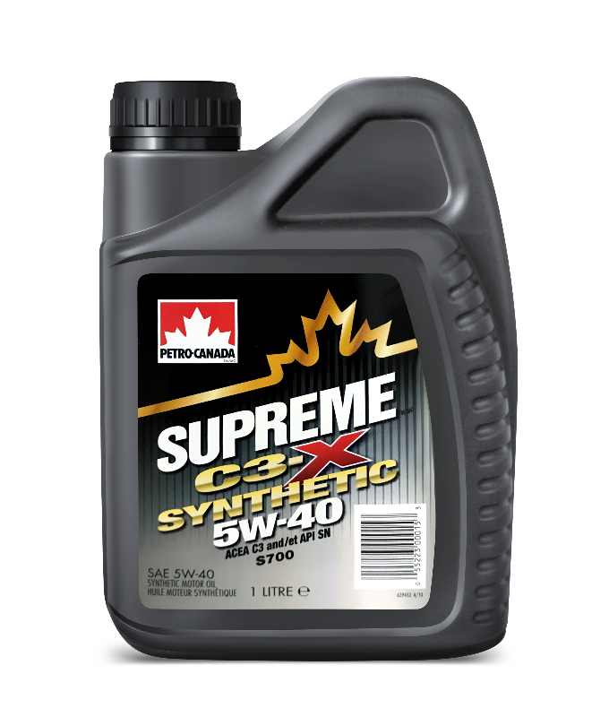 Масло моторное Petro-Canada Supreme C3-X Syntetic 5W40 1 литр